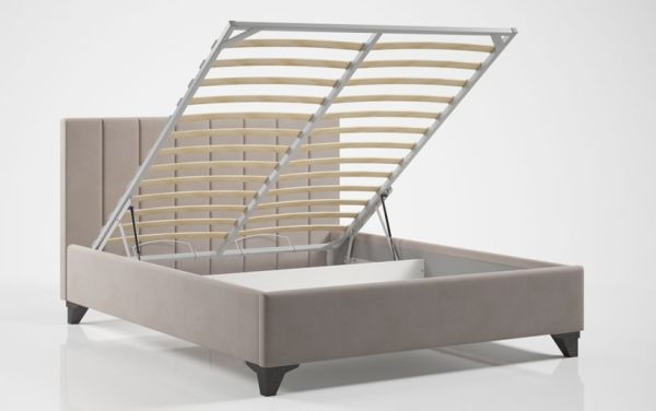 Интерьерная кровать "Оливия" с подъемным механизмом (140х200)