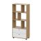 Стеллаж (Дуб Золотой / Белый Матовый) Стеллаж (Дуб Золотой / Белый Матовый)
