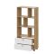 Стеллаж (Дуб Золотой / Белый Матовый) Стеллаж (Дуб Золотой / Белый Матовый)
