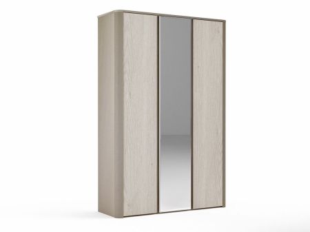 КМ "Лацио" Серый камень Шкаф 3-х дверный (8уп)