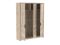 01.066 КМ "Юта" Дуб Мария Шкаф 3-х дверный широкий глухой (6уп)