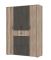 НЕЛЬСОН ШК 03 Шкаф (ЖЕЛЕЗНЫЙ КАМЕНЬ/ДУБ КАНЬОН) НЕЛЬСОН ШК 03 Шкаф (ЖЕЛЕЗНЫЙ КАМЕНЬ/ДУБ КАНЬОН)