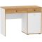 Вуди Стол письменный 12.42 (Белый премиум, Дуб Золотой CRAFT) Вуди Стол письменный 12.42 (Белый премиум, Дуб Золотой CRAFT)
