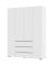 ХЕЛЕН ШК 05 Шкаф четырехстворчатый с ящиками  (Белый) ХЕЛЕН ШК 05 Шкаф четырехстворчатый с ящиками  (Белый)