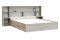 Спальня БАССА КР 552 кровать с прикров бл (Серый)