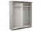 КМ "Денвер" Риббек серый Шкаф 4-х дверный (5уп)