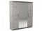 КМ "Денвер" Риббек серый Шкаф 4-х дверный (5уп)