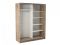 КМ "Денвер" Дуб Веллингтон Шкаф-купе 2-х дверный 2300 (6уп)